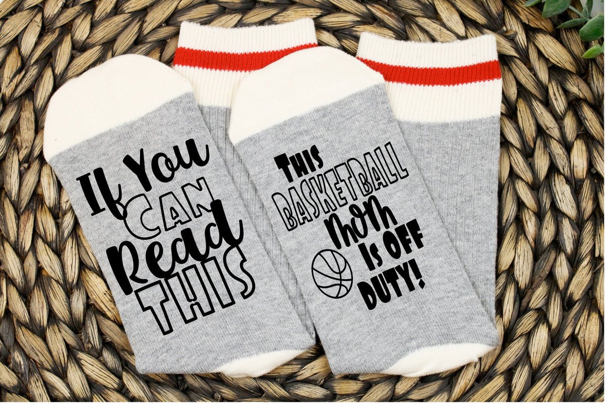 Gymnastics Mom Off Duty Socks – Cheerificsockshop